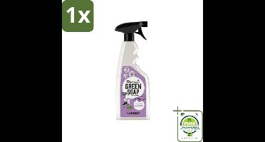 1 x Marcel’s Green Soap – Allesreiniger Spray – Lavendel & Rozemarijn – 500 ml - Allesreiniger Spray - Natuurlijke Reiniger - Plantaardige Zeep - Vet En Vuil Verwijderen - Tafel Reinigen