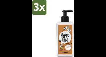 Marcel’s Green Soap – Handzeep – Sandelhout & Kardemom – 500 ml - Bulkverpakking - 3 stuks