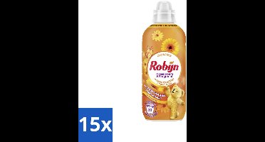 15 x Robijn – Wasverzachter – Passiebloem & Bergamot – 780 ml - Koffie - Koffiezetapparaat - Koffiezetapparaat
