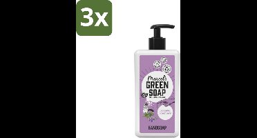 Marcel's Green Soap - Handzeep - Lavender & Rozemarijn - Voor dagelijks gebruik - 500 ml - Bulkverpakking - 3 stuks