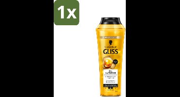 Gliss - Shampoo - Oil Nutritive - Voor Voedend en Zijdezacht Haar - 250 ml - 1 stuk