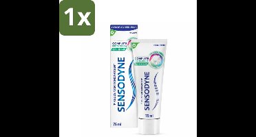 1 x Sensodyne - Tandpasta - Complete Protection + Fresh Breath - Frisse Adem - 75 ml - Gevoelige Tanden - Frisse Adem - Tandpasta - Mondverzorging - Gevoelige Tanden Beschermen