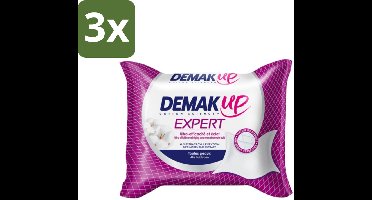 3 x Demak'Up – Reinigingsdoekjes Expert – 23 doekjes - Make-up Verwijderen - Gezicht Reinigen - Huid Reinigen - Make-up Doekjes - Reinigingsdoekjes