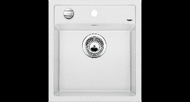 Spoelbak Blanco Dalago vlakbouw wit 517169. Draaiknopbediening.