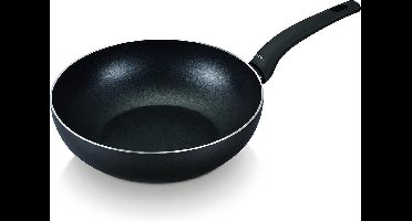 Brabantia Wokpan zwart met anti-aanbaaklaag - Ø 20 cm