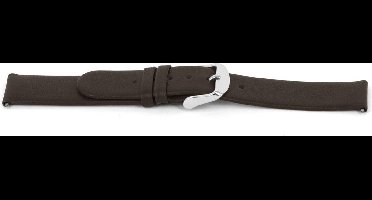 Horlogeband Universeel G300 Leder Bruin 20mm