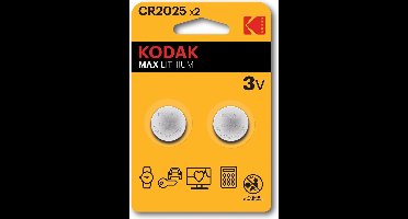 Kodak CR2025 Wegwerpbatterij Lithium
