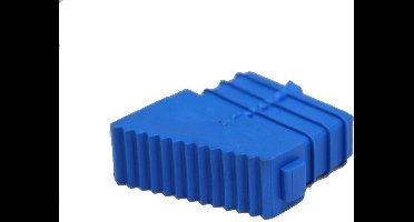 Dop | Trapvoet | Solide | 50 x 20 mm t.b.v. PT Trap > 6 treden, per 2 stuks