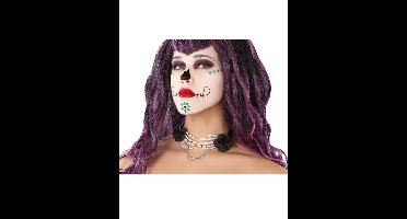 ATOSA - Dia de los Muertos skelet handen ketting voor volwassenen