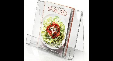 Elegante Doorzichtige Acryl Kookboekenstandaard voor Recepten en Tablets