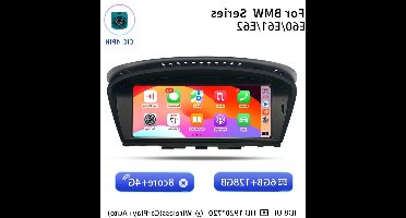 Multimedia Unit BMW – Multimedia Systeem – Auto Radio – Navigatiesysteem – Infotainment Systeem – Android 14 Besturingssysteem – 8,8 Inch HD Touchscreen – Draadloze CarPlay & GPS Navigatie