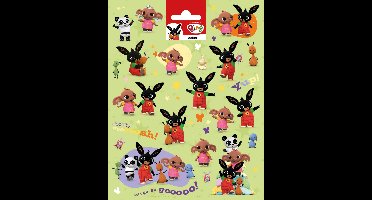 Funny Products Stickers Bing 20 X 15 Cm Papier Groen 20 Stuks
