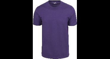 King Essentials The Steve T-Shirt Donkerpaars - Maat XXL - Heren - Casual T-shirts