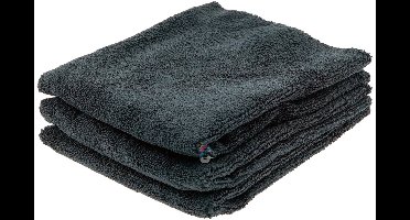 CROP Chicane Microvezeldoek Auto Zwart 380 grams 40x40cm - 3 stuks