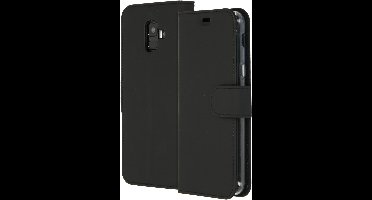 Accezz Hoesje - Geschikt voor Samsung Galaxy A6 (2018) - Wallet Softcase Bookcase - Zwart