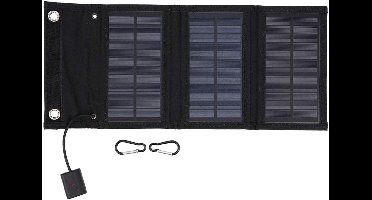 Opvouwbaar 15W Zonnepaneel Draagbare Oplader Waterdicht voor Telefoons en Laptops