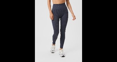 Björn Borg dames Studio Seamless Ribbed Tights - dames sportlegging - grijs