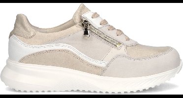 Waldläufer Janka Sneakers - Leer - Dames - Beige - Maat 40