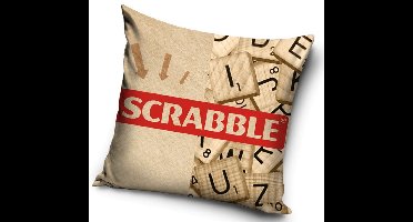 Scrabble - Sierkussen Kussen 40x40cm inclusief vulling