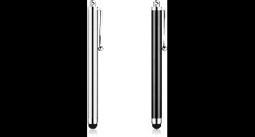 2-Pack Stylus pennen voor touchscreens - Universele pen voor mobiele apparaten - Gevoelige stylus voor smartphones en tablets - Compatibel met verschillende modellen