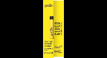 Got2b 2in1 Gel For Brows & Edges - Haarstyling - Wenkbrauwpotlood - Sneldrogende en Transparante - Stijl en Fixeer - 16 ml