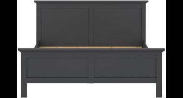 Giga Living Bed Paris - Grijs - 210x180x110cm