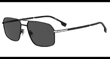 Hugo Boss BOSS 1603/S Matte black silver 58/16/145 MAN Zonnebrillen