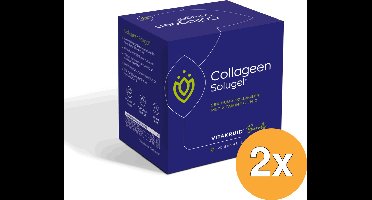 2x Vitakruid Collageen Solugel (25 zakjes)