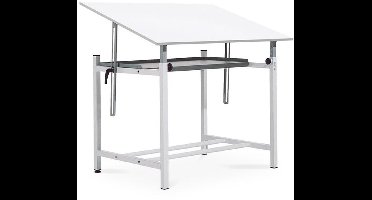 Rocada Professionele tekentafel met legplank - Verstelbaar - Blad 100x150 cm