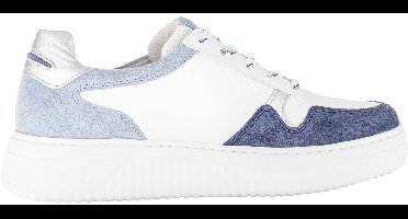 Gabor 86.408 Sneaker White/Jeans/Silver K