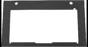 Magma Faceplate Performer Black - DJ-tafel