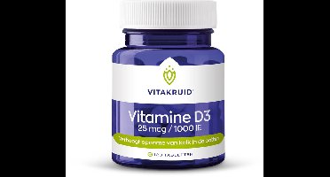 VitaKruid Vitamine D3 25 mcg 120 tabletten