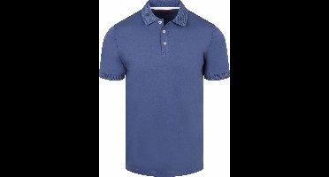 Suitable Boris Poloshirt Royal Blue - Maat XL - Heren - Polo shirt Heren met Korte mouw