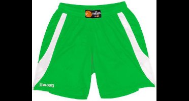 Spalding Jam Basketbalshort Dames - Groen / Wit | Maat: XL