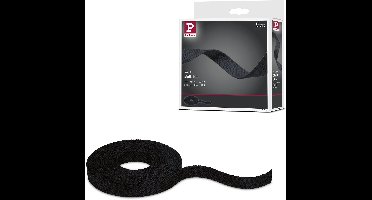 ULine Riem 5m Dacron Textil Koper Zwart