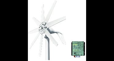 Windturbine - Windmolen - Windturbine Generator - Windenergie - 2000W - 12V - met MPPT Controller - Stille en Efficiënte Energieoplossing - voor Thuisgebruik