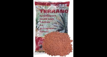 Hobby Terrano Woestijnzand Rood 0,1-0,3 mm 5 en 25 kg terrarium bodembedekking voor woestijnreptielen 5KG