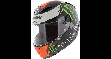 Shark Race-R Pro Lorenzo Monster Integraalhelm - Mat zwart wit rood - Maat XS