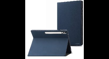 Accezz Tablet Hoes - Geschikt voor Samsung Galaxy Tab S10 Plus / Galaxy Tab S9 11.0 inch FE Plus / Galaxy Tab S9 11.0 inch Plus - Classic Tablet Case - Donkerblauw