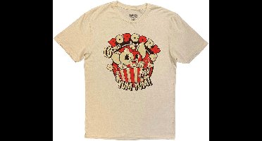 Gremlins - Gizmo Popcorn Heren Tshirt - 2XL - Creme