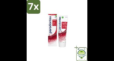 7 x Parodontax - Tandpasta - Original - 75ml - Grootverpakking - Tandpasta - Bloedend Tandvlees - Tandplak - Tandvleesproblemen - Fluoride