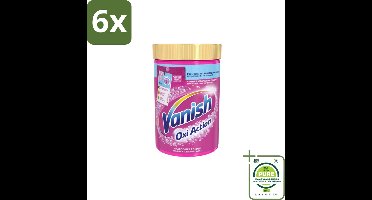 Vanish – Wasbooster Poeder – Oxi Action Gekleurde & Witte Was – 710 g - Voordeelverpakking - 6 stuks - Wasbooster - Vlekverwijderaar