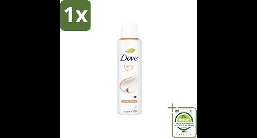 1 x Dove – Deodorant Spray – Fruity Fresh – 150 ml - Deodorant Spray - Fris - Fruitige Geur - Okselhuid Verzorging - Transpiratiegeur