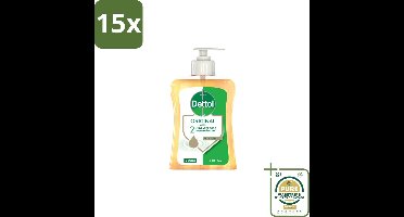 15 x Dettol Handzeep Original 250 ml - Grootverpakking - Handzeep - Hygiëne - Antibacterieel - Hydratatie - Huidverzorging