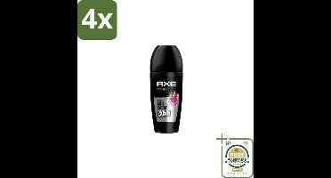 Axe – Deodorant Roller – Epic Fresh – 50 ml - Voordeelverpakking - 4 stuks - Geur - Oksel