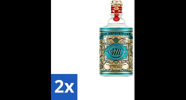 4711 – Eau de Cologne – Unisex – Citrus & Lavendel – 90 ml - Voordeelverpakking - 2 stuks