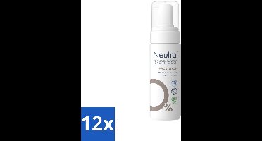 12 x Neutral Facewash 150 ml - Gezichtsreiniger - Huidverzorging - Gevoelige Huid - Milde Reiniging - Crème Verwijderen