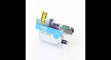 ABC huismerk inktcartridge geschikt voor Brother LC521C cyan geschikt voor DCP-J1260W DCP-J1310DW DCP-J1313DW DCP-J1360DW DCP-J1460DW