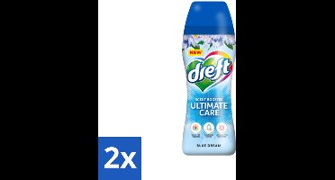 2 x Dreft Geurbooster Blue Dream 210 gr - Wasverzachter - Geur - Wasmiddel - Blauwe Geur - Kleurbescherming
