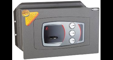 Technomax Kluis - Veiligheidskast - Robuust en Duurzaam - Granietgrijs - Hoogwaardige Beveiliging - 10 mm Stalen Duren